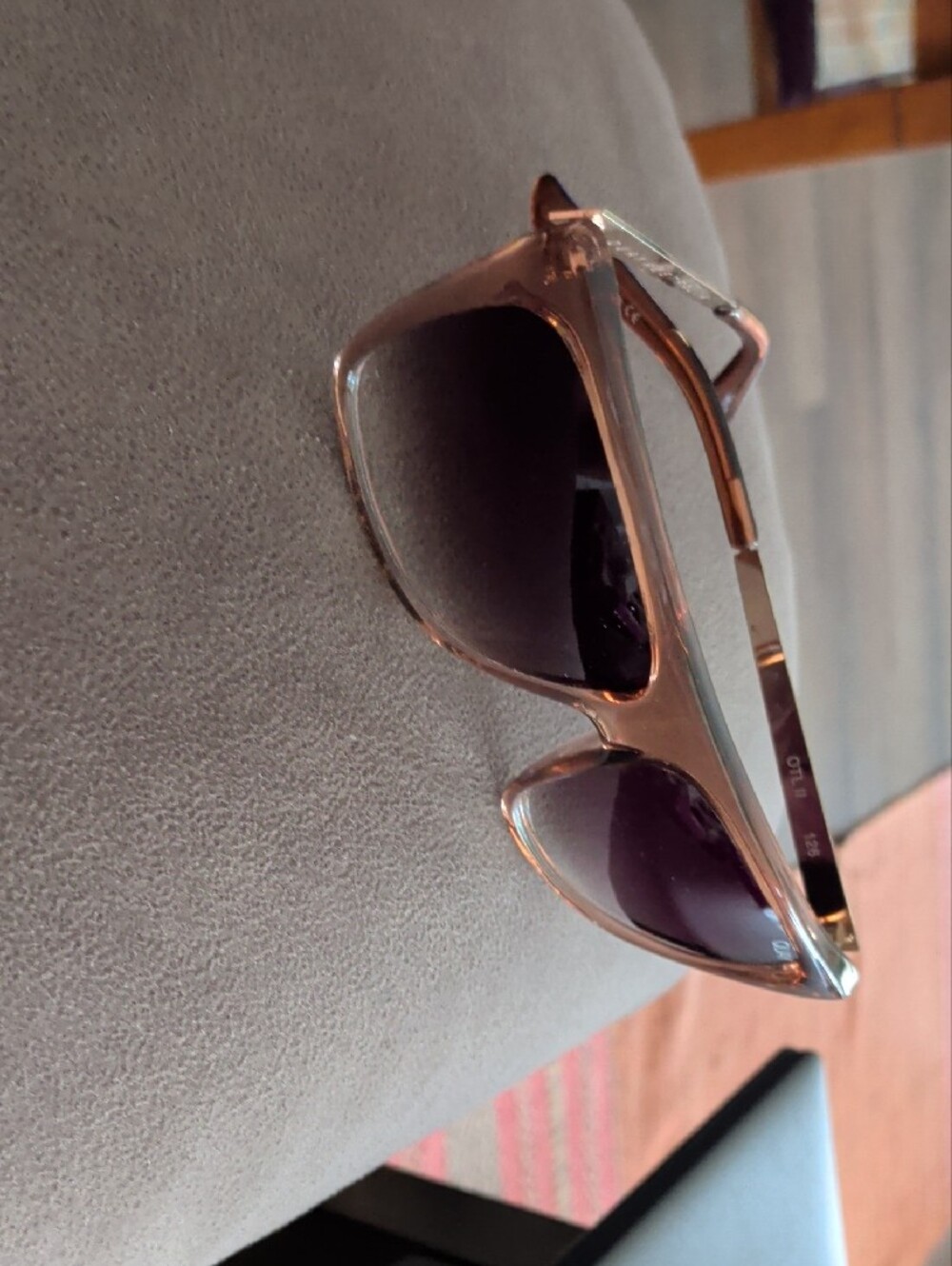 Quay Australia Tortoiseshell Brown Frame Sunglasses with Dark Lenses - Picture 5 of 5